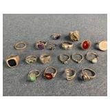 18 - Sterling Silver Rings