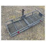 Steel Hitch-Mounted Cargo Carrier