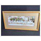 Dawna Barton 'Gaggle of Geese' Artwork Print