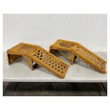 Pair of Metal Car Ramps