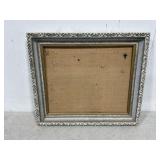 Framed Burlap Cork Board