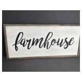 Farmhouse Wooden Sign
