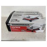 Diamondback 7' Wet Benchtop Tile Saw