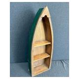 Boat Shaped Display Shelf