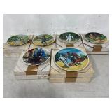 12 - Knowles Porcelain Collectors Plates