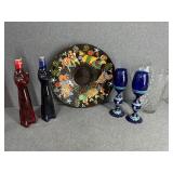 Lot of Decorative Glass Items