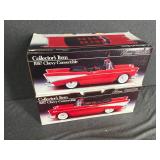 2 - 1957 Chevy Convertible Beam Decanters