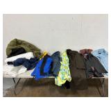 Lot of Coats and Blankets