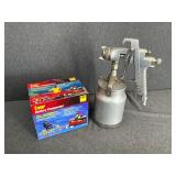 Battery Charger and Devilbis Spray Gun