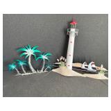 2 - Beach Themed Metal Wall Decorations