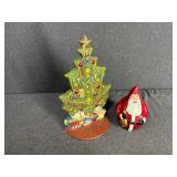 2 - Cast Iron Christmas Figures