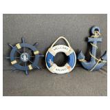 3 - Ocean Themed Wall Decorations