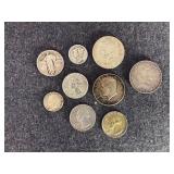 9 - U.S. Silver Coins