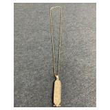 Sterling SIlver 20' Egyptian Necklace