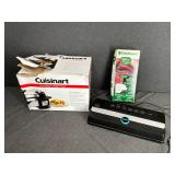 Waffle Maker & Vacuum Sealer with Bags