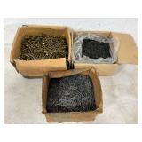 Large Lot of Nails and Screws