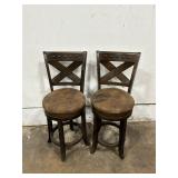 Pair of Wooden Stools
