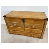 Oak Machinist Toolbox