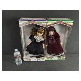 2 - Victorian Collection Porcelain Dolls