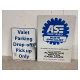 2 - Metal Signs
