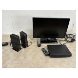 Samsung Monitor, DVD Player & Receivers