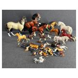 Lot of Horse Toys
