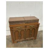 Vintage Wooden Saginaw Table
