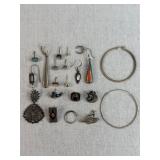 Sterling Silver Earring Singles