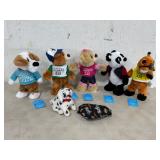 Lot of Dancing Plush Toys