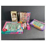 Lot of Dolls & Tea Sets