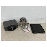 Safe, Heater & Griddle