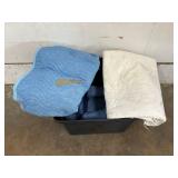 Moving Blankets in Tote