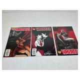 3 - Signed Vampirella Comic Books