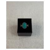 New Sterling Silver Turquoise Ring