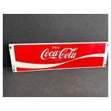Coca Cola Metal Advertising Sign