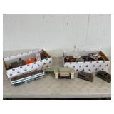 Lot of Model Train Buildings