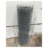 Roll of Galvanized Chicken Wire