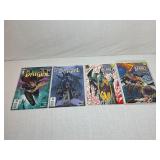 4 - Signed DC Comic Books