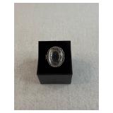 New Sterling Silver Quartz Ring