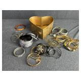 Heart Shaped Box w/ Bracelets