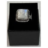 New Sterling Silver Moonstone Ring