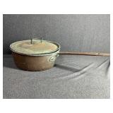Large Antique Copper Pot