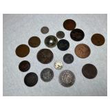 Very Old Foreign Coin Lot