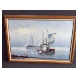 Signed Painting on Canvas