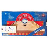 VINTAGE ZITHER SMALL WORLD TOYS “TOYS THAT TOOT” IN ORIGINAL BOX
