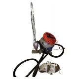 SHOP-VAC 6 GALLON 3.0HP VACUUM, BISSELL HANDHELD VACUUM, SHARK VACUUM