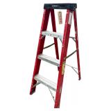 WERNER 4’ FIBERGLASS 3-STEP LADDER