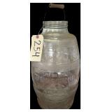 ALABAMA MANUFACTURING CO. BUTTER CHURN JAR FOR USE WITH GEM DANDY BUTTER CHURN