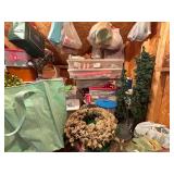 LARGE LOT OF CHRISTMAS DECORATIONS