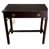 WOODEN 1-DRAWER HALL TABLE
